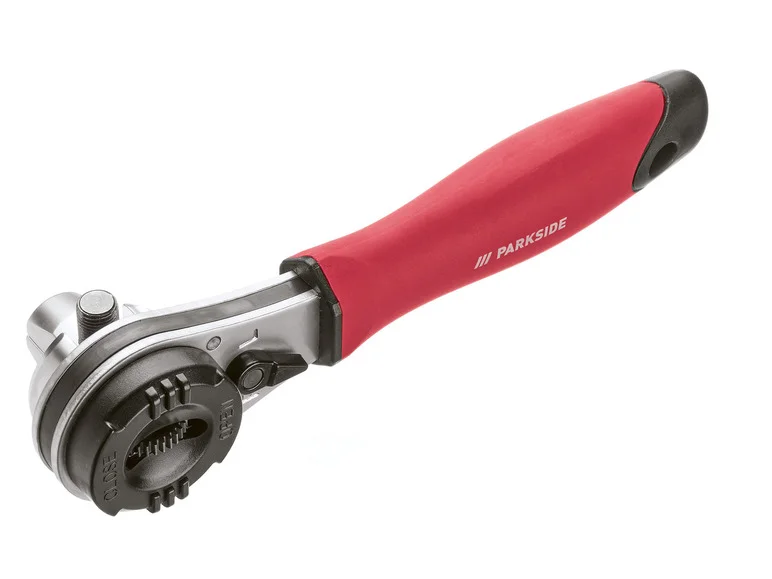 PARKSIDE® Clé multi-cliquet ou cliquet 8 en 1. poignée bi-matière