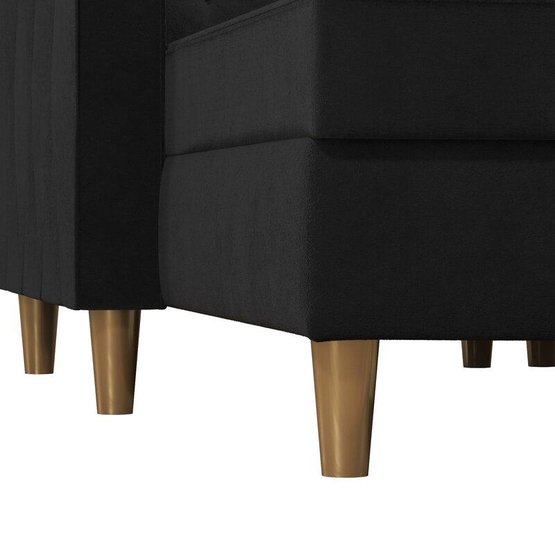 Liberty 84′′ Wide Reversible Sleeper Sofa & Chaise