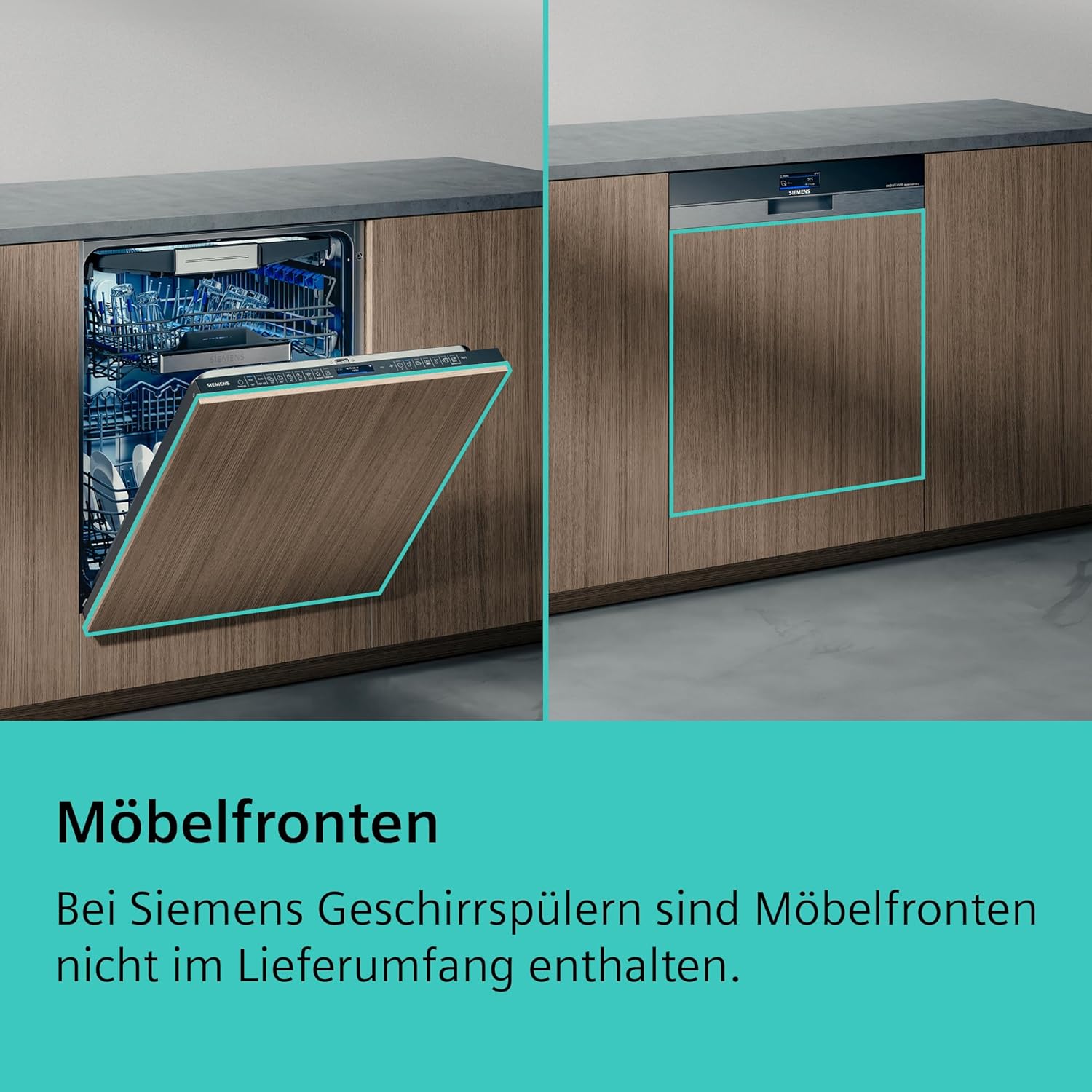 Siemens SN53ES22CE, iQ300, Smarter Geschirrspüler Teilintegriert 60 cm