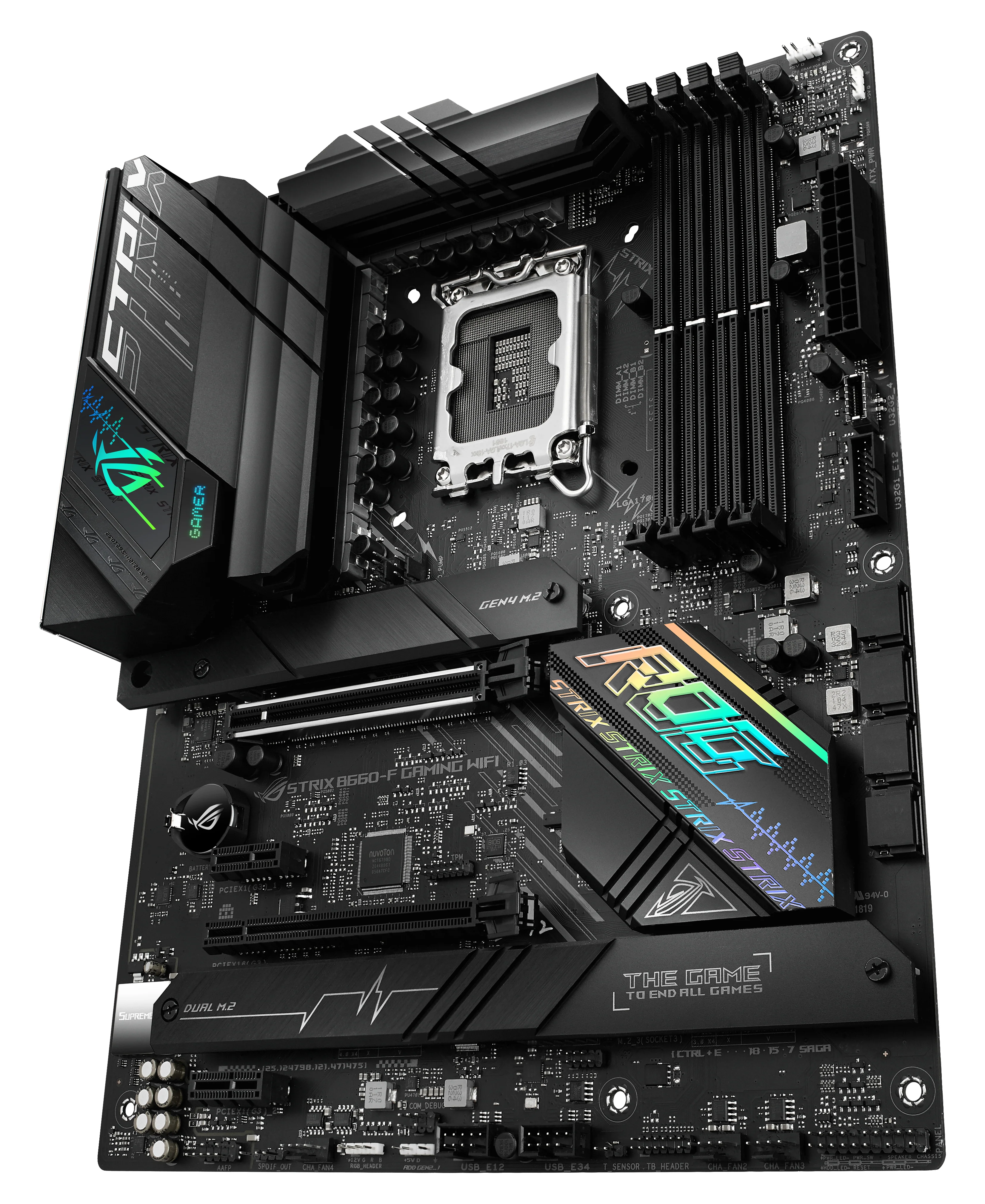 ASUS ROG STRIX B660-F GAMING WIFI (ATX. B660. LGA 1700. DDR5)