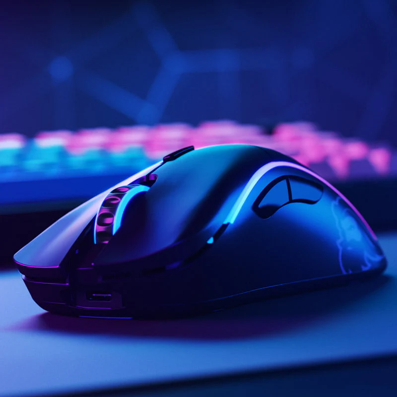 Glorious Model D Kabellose Gaming-Maus – Schwarz
