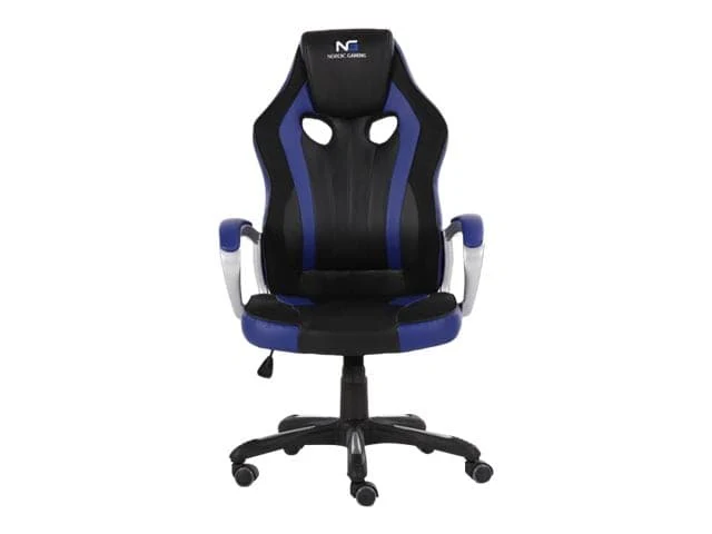 Nordic Gaming Challenger Gamer Stuhl Blau– PU-Leder– Bis zu 120 kg