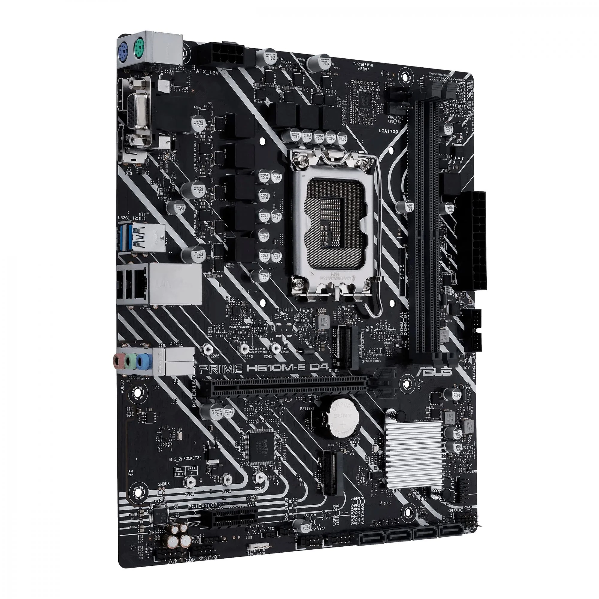 ASUS PRIME H610M-A D4-CSM (mATX. H610. LGA 1700. DDR4)