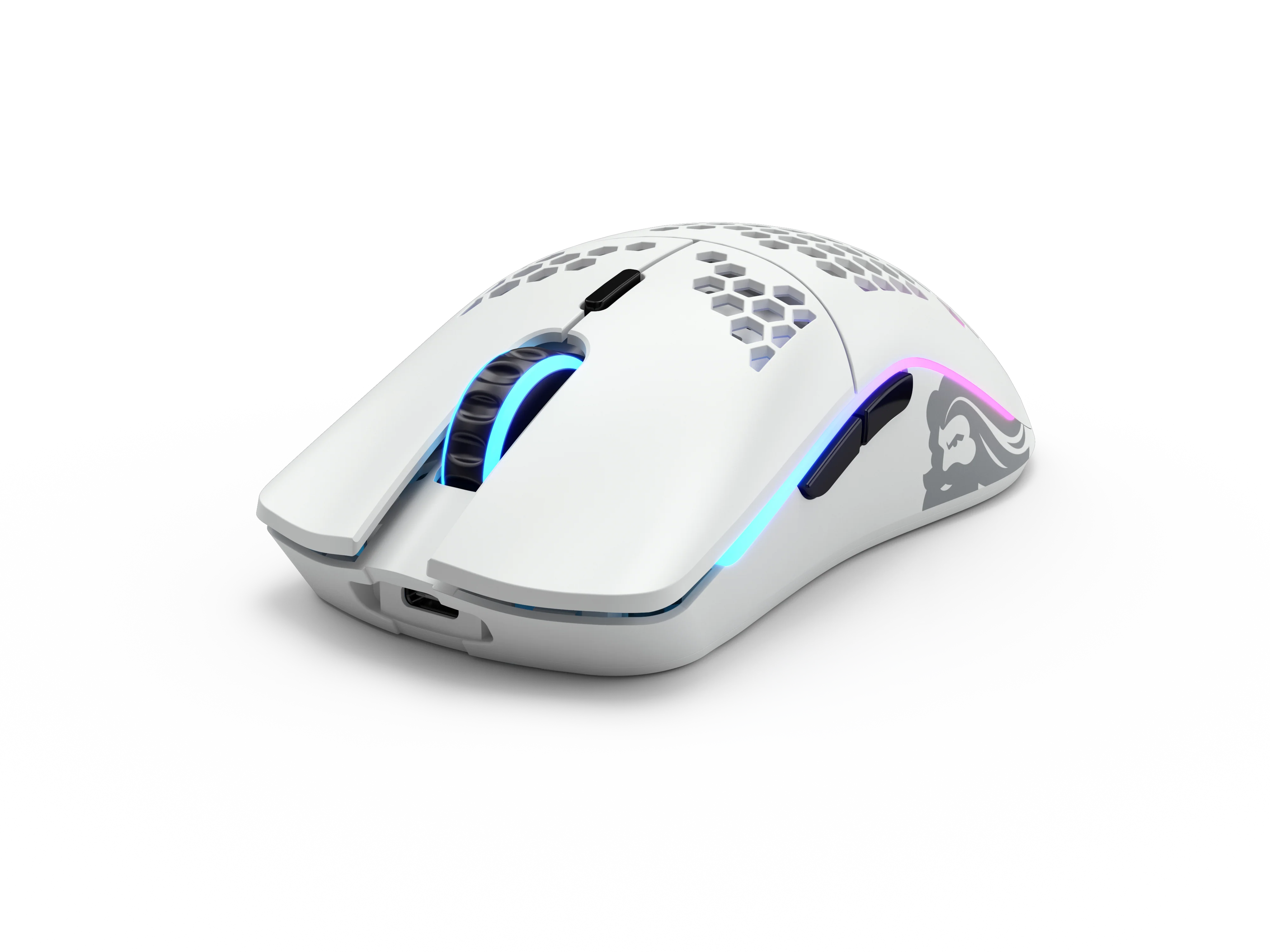 Glorious Model O Kabellose Gaming-Maus – Weiß