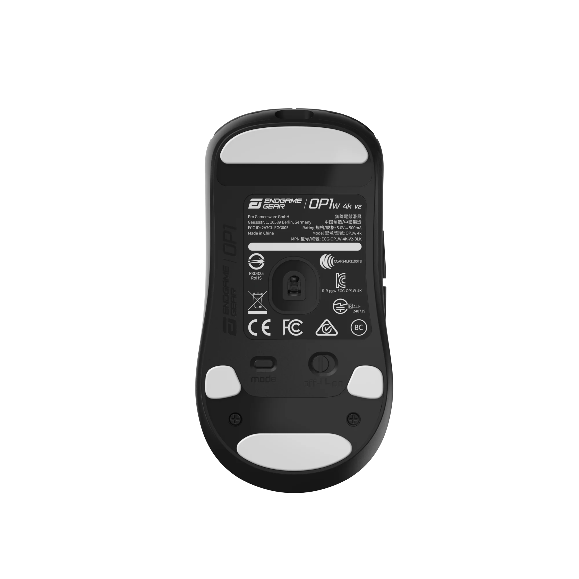 Endgame Gear OP1w 4K V2 – Trådløs Gaming Mus (Sort)
