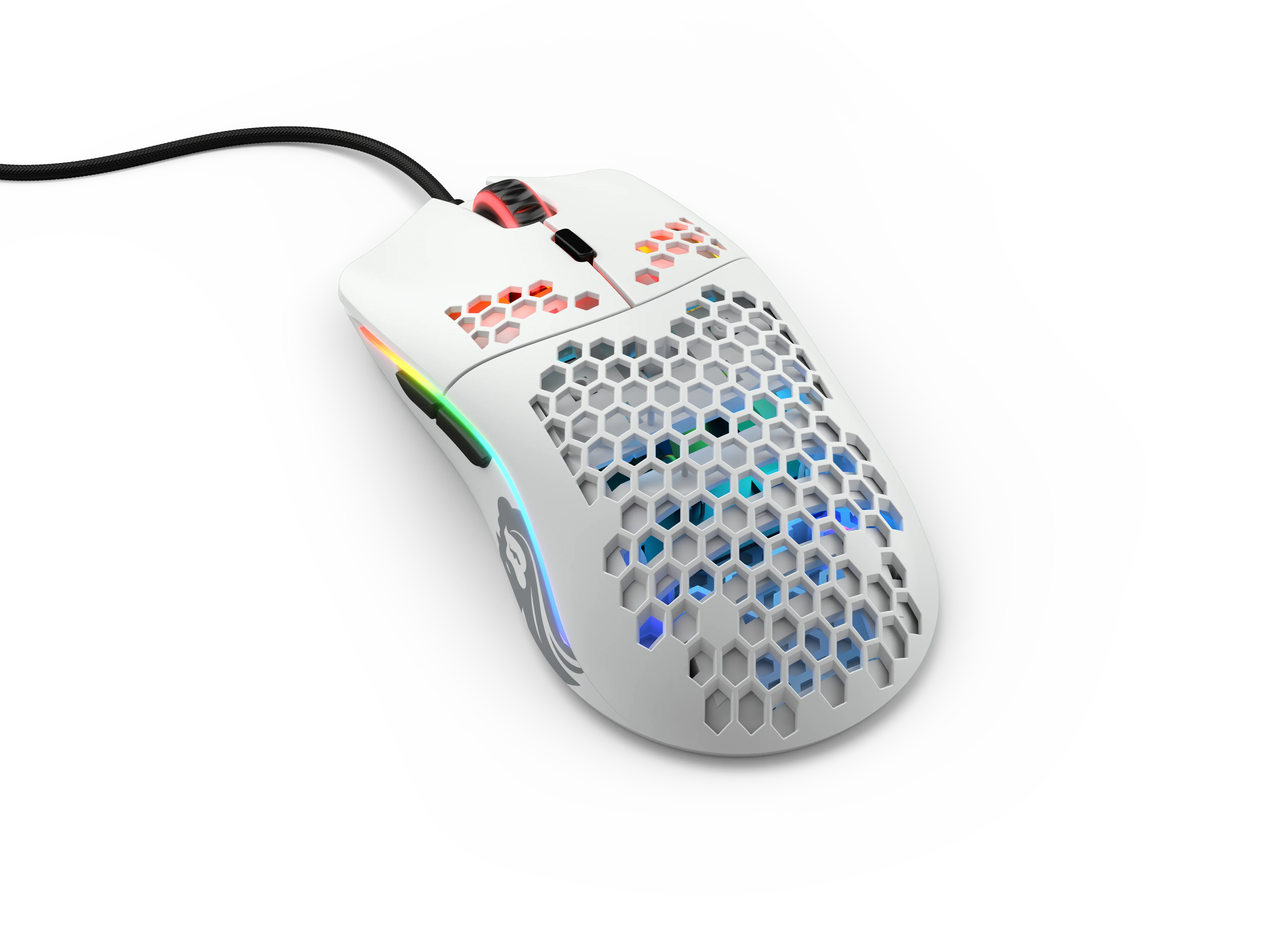 Glorious Model O Gaming-Maus – Weiß