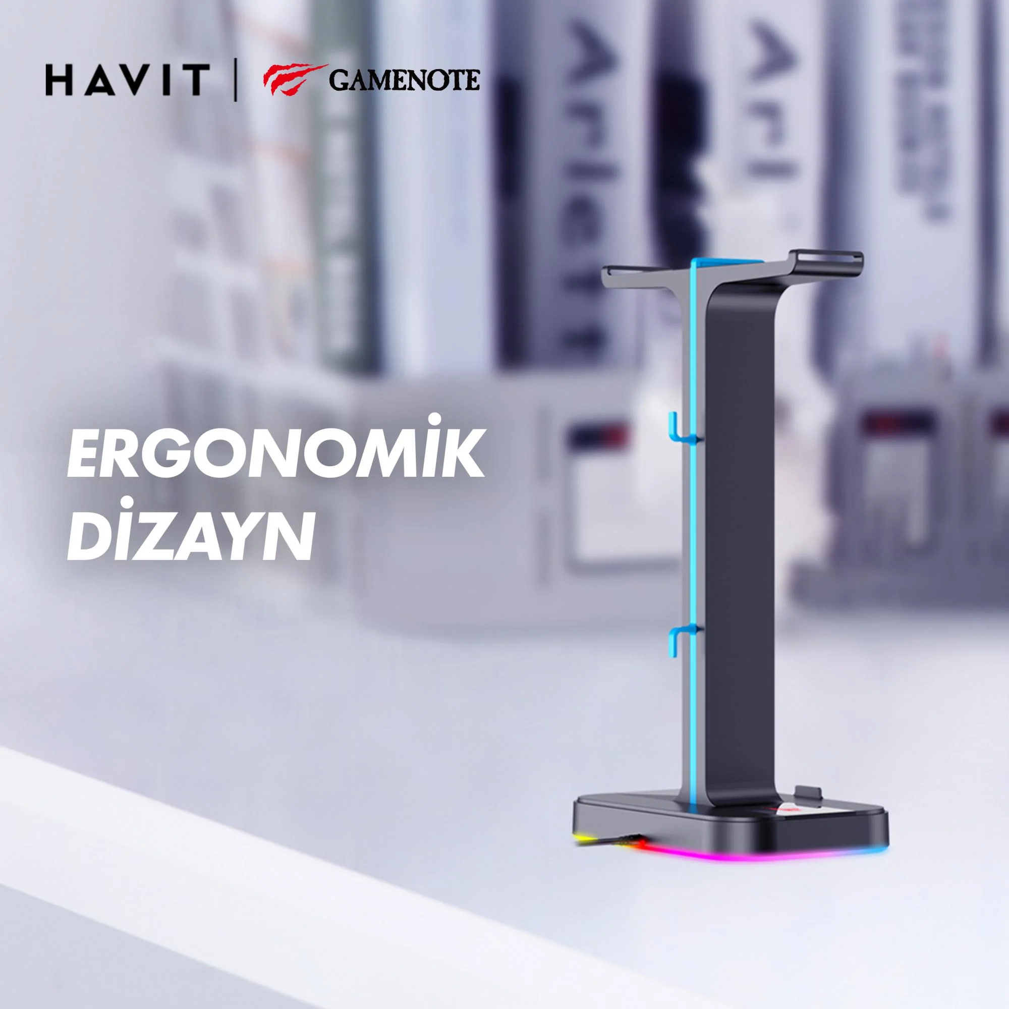 Headphone stand Havit TH650 RGB