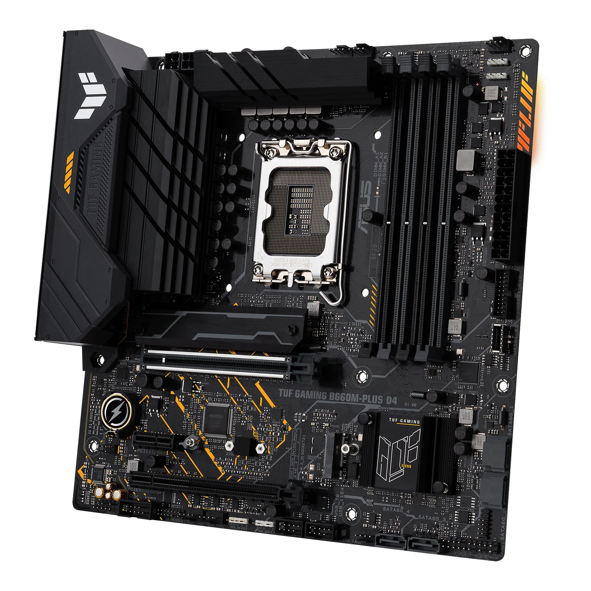 ASUS TUF GAMING B660M-PLUS D4 (mATX. B660. LGA 1700. DDR4)