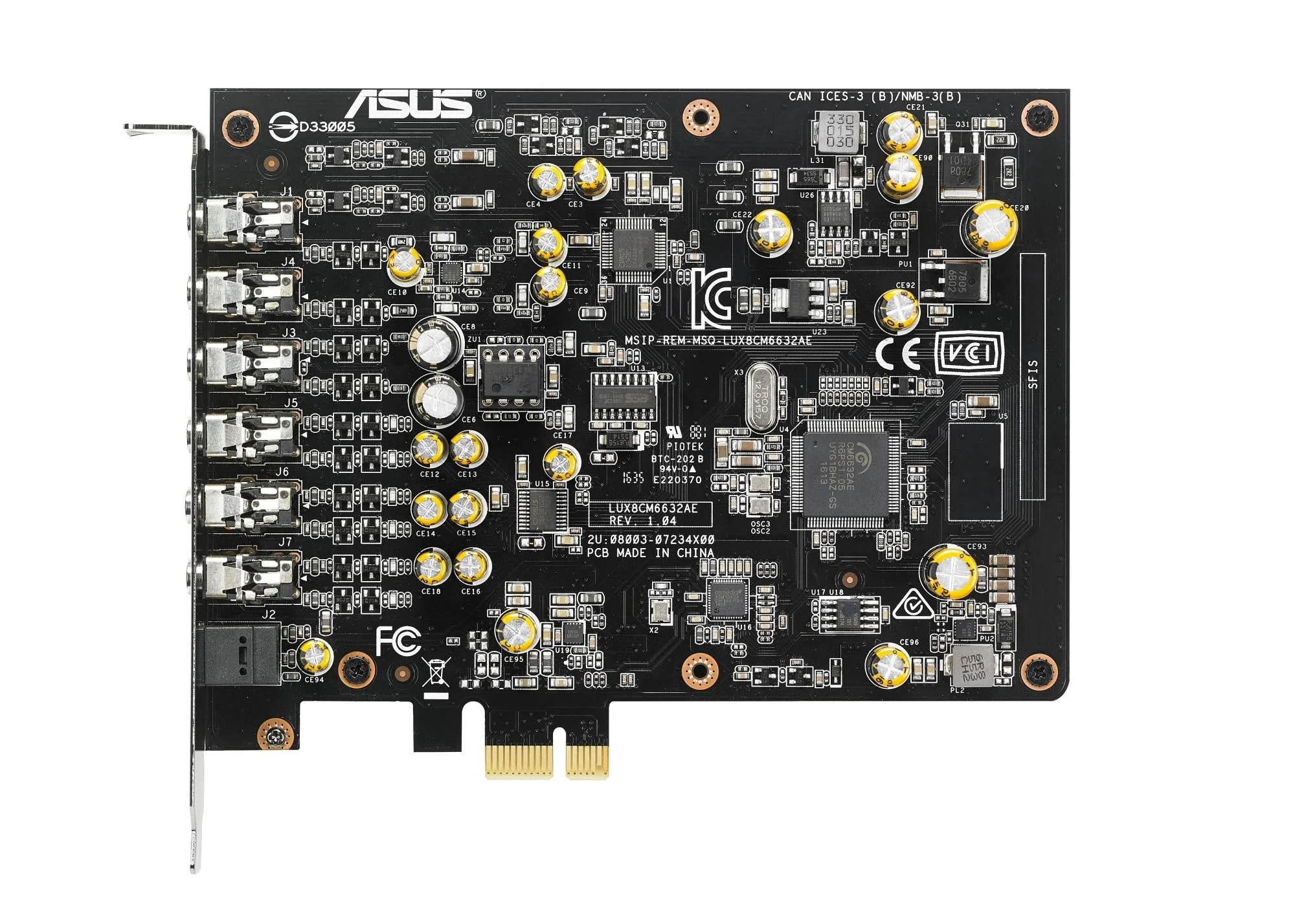ASUS Xonar AE 7.1 | PCIe gaming sound card